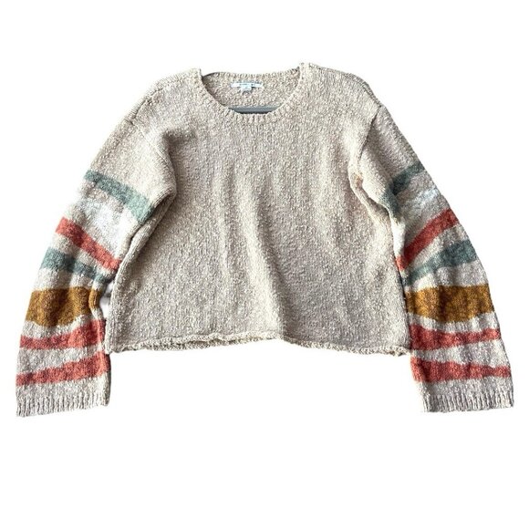 O'Neill Juniors' Mandalay Bell-Sleeve Sweater Size M - Picture 4 of 9